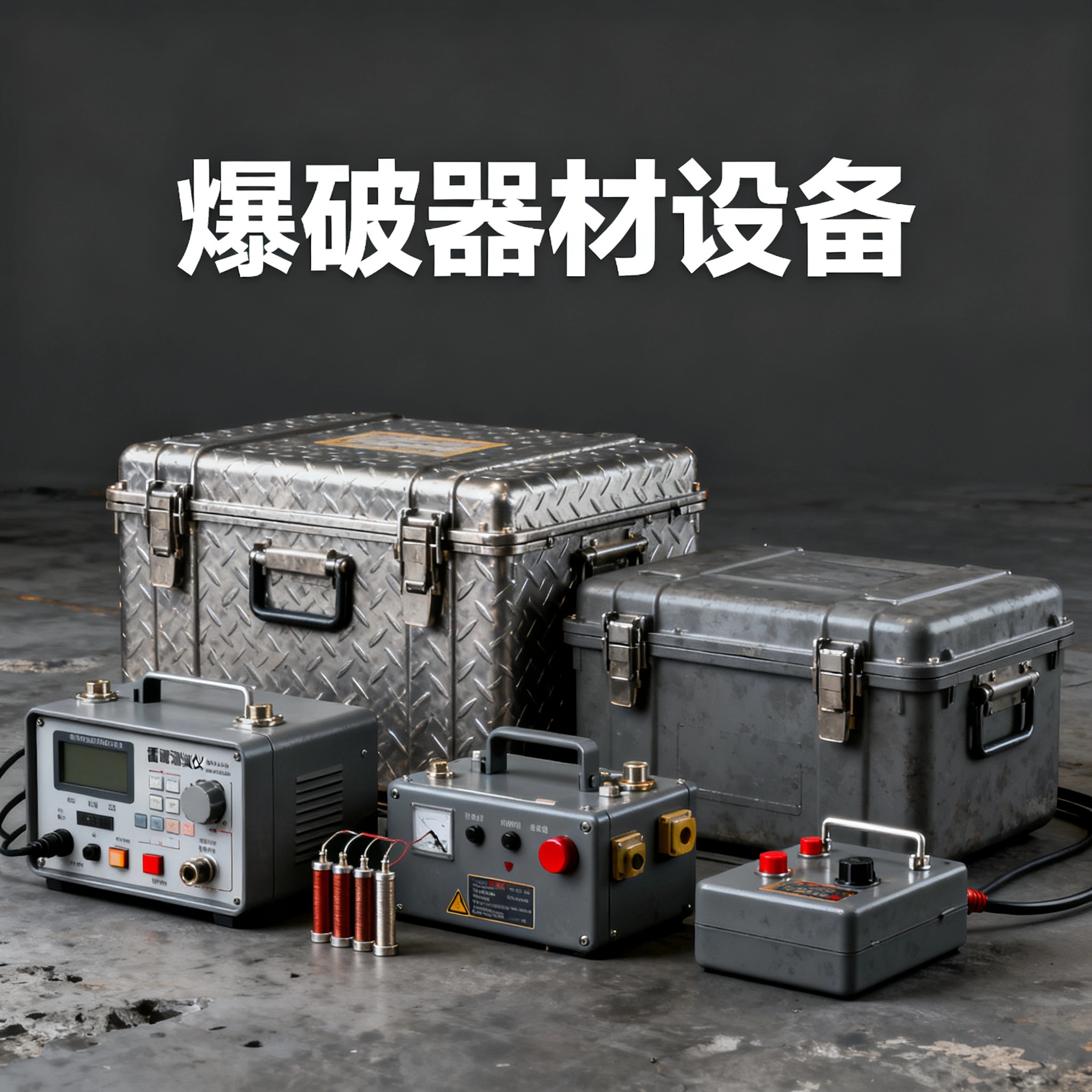 沙湖原种场爆破工程师的“兵器库”：常用器材一册通